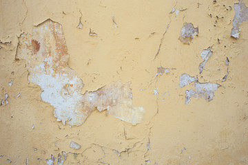 Peeling Painted Wall