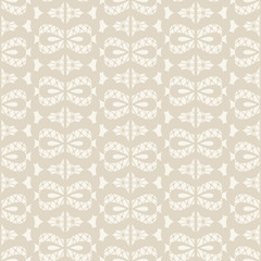 Lace vector fabric seamless  pattern.