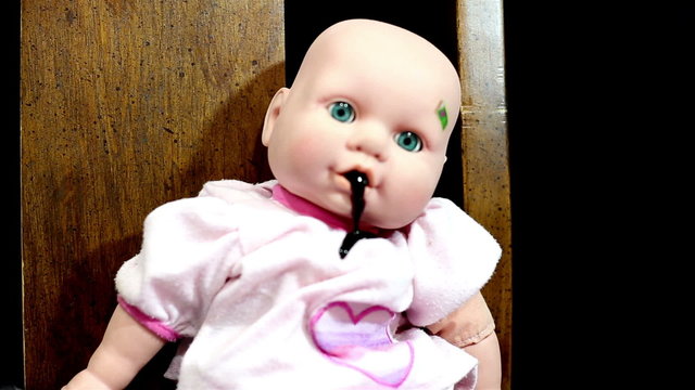 Baby spits blood Version one (Slow version)