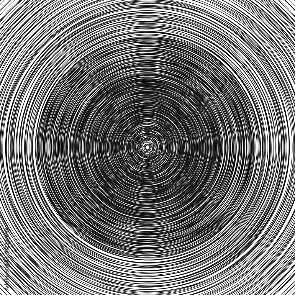 Poster abstract circles background vector