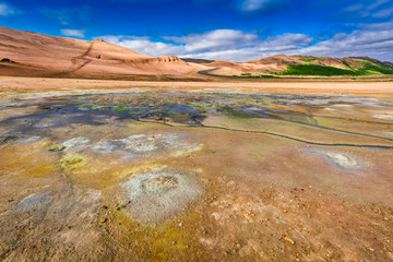 Namafjall terrain in Iceland