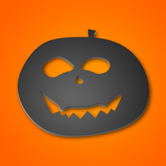 Halloween Illustration of a pumpkin