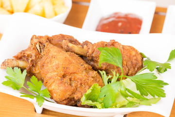 Chicken with herbs