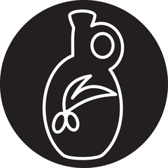 olive oil bottle icon