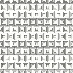 Geometric line monochrome abstract hipster seamless pattern with