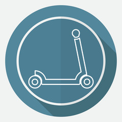 scooter for children icon