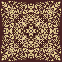 Oriental Abstract Vector Pattern