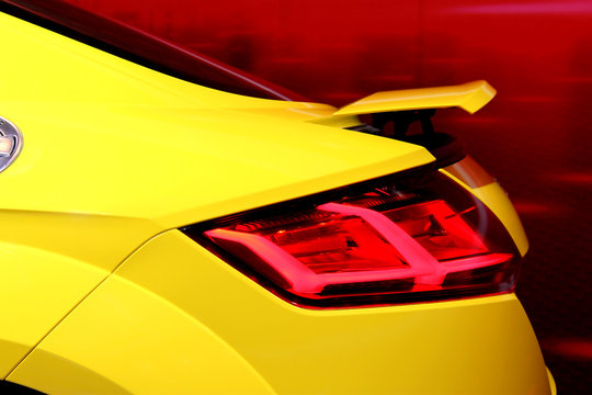 Fototapeta Sports Cars Backside
