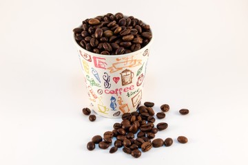 Coffee in paper cup