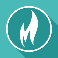 Obraz premium Fire icon