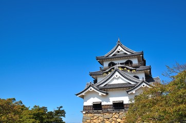 Naklejka premium 彦根城天守閣