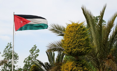 National flag of Jordan