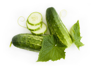 Composition of fresh cucumbers