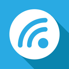 Wifi icon great for any use. Vector EPS10.
