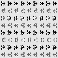 Art pattern background icons set great for any use. Vector EPS10.