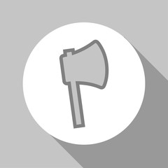 Axe icon great for any use. Vector EPS10.