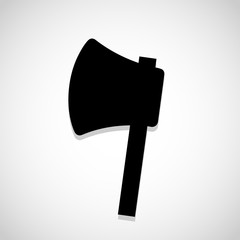 Axe icon great for any use. Vector EPS10.