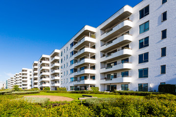 Contemporary condominium building