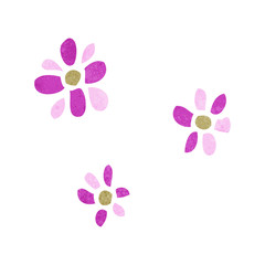 Fototapeta na wymiar cartoon flowers