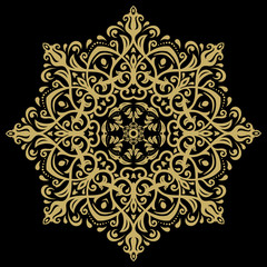 Damask Vector Oriental Pattern