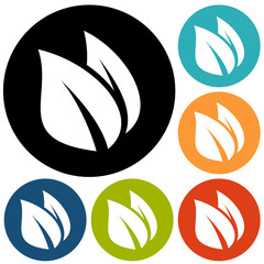 icon leaf