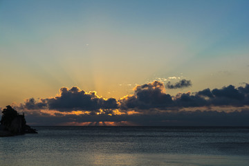 Silent Place / Sonset on the sea