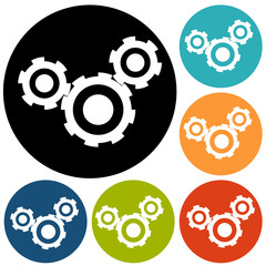 gears isolated object , technical, mechanical illustration