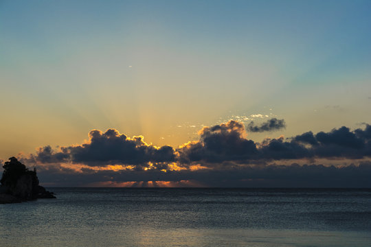 Silent Place / Sonset on the sea