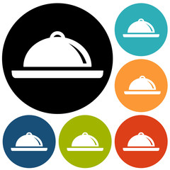Fototapeta premium hat chef and kitchen