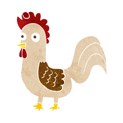 cartoon rooster