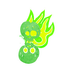 cartoon halloween bone number