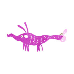 cartoon shrimp