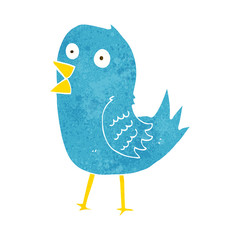 cartoon bluebird