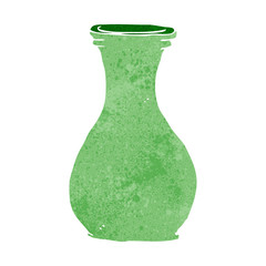 cartoon vase