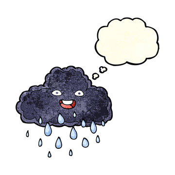 recommend clip art: cartoon raincloud with thought bubble