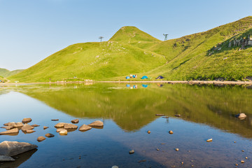 reflections at high altitude