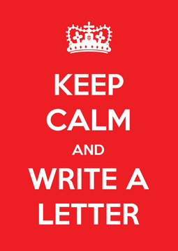 write a letter background