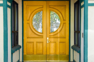 Church Door in San Francisco - 92253622