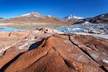 Piedras rojas, Atacama desert, Chile