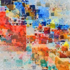 Colorful Painterly Abstract