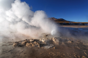 Tatio geysers, Atacama desert, Chile