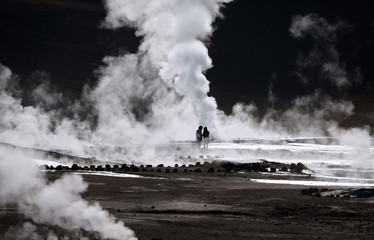 Tatio geysers, Atacama desert, Chile
