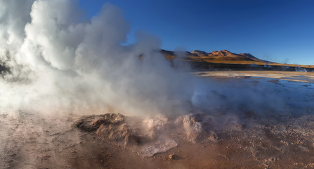 Tatio geysers, Atacama desert, Chile