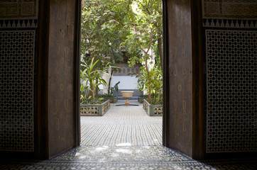 palais de la Bahia, Marrakech - Maroc