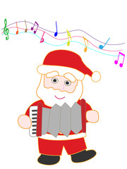 サンタクロースの演奏