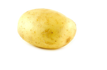 Isolated macro of potato