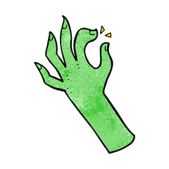 cartoon hand symbol