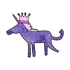 cartoon unicorn