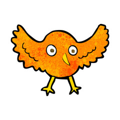 cartoon bird