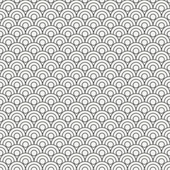 Geometric line monochrome abstract hipster seamless pattern with